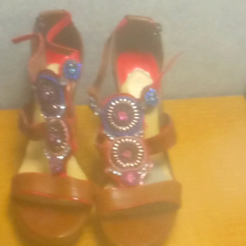 Gianni Bini Jewel Wedges